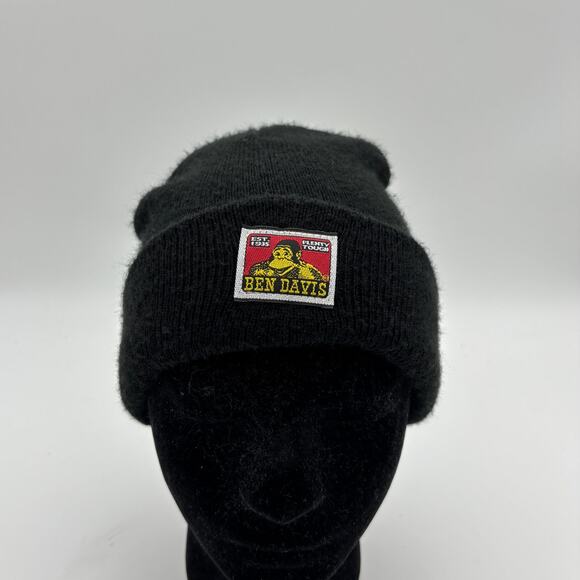 Ben Davis Knit Cuffed Beanie Hat Made in USA Workwear - Picture 4 of 9